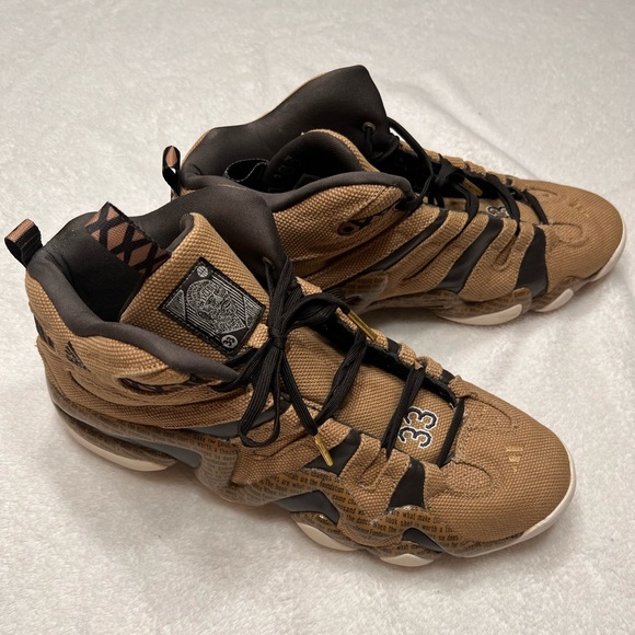 Mens Adidas Crazy 8 BHM Kareem Abdul Jabbar Size 13 Shoes Limited Edition Clean - Picture 4 of 10
